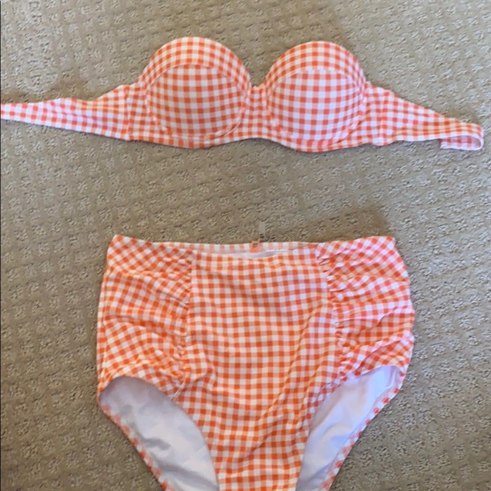 high waisted bikini